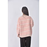 (XL) elfin滿版粉色長袖上衣二手衣, , large