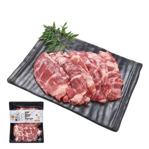 【台灣豬】氣炸人生冷凍台灣豚肩條肉(貼體包裝)(每盒約450克)