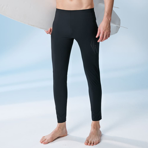 Monina Taiwan-made amphibious sun protection functional trousers (suitable for both men and women) unisex style can also be used as jellyfish pants/stream trekking pants solid black -XL