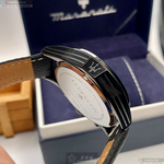 [星晴錶業]MASERATI手錶,46mm,R8871627004黑色錶面黑錶殼黑紅色真皮皮革錶帶款, , large
