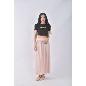 (S) girls monday質感粉色長裙二手衣