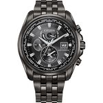 CITIZEN 星辰 亞洲限定款 光動能萬年曆電波手錶 AT9127-80E, , large