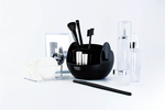 【O-Life】Rotating remote control storage box - transparent blue, , large