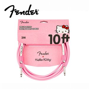 【預購】Fender x Hello Kitty Pink Original Cable 聯名款導線【敦煌樂器】
