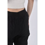 (XL) starkiki高腰棉質休閒黑色長褲二手衣, , large