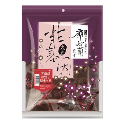 [箱購]廖心蘭-非基改小豆丁(原味)220g克 x 10袋/箱