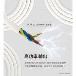 aibo 4切6座 平壓式 PD+QC雙快充 USB延長線 1.8米【現貨】 延長線 PD快充 PD延長線 安全延長線, , large