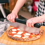 [OONI戶外窯烤爐]竹製披薩托盤14吋 Bamboo Pizza Peel Serving Board 握把托盤 上菜托盤 木質托盤 壽司/牛排/麵包/披薩木板, , large
