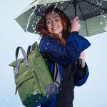 [英國 ROKA LONDON] 輕量旅遊後背包(中)- 酪梨綠 熱銷款, , large