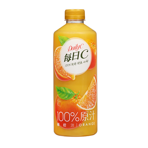 每日C 100%柳橙汁-1300ml到貨效期約6-8天