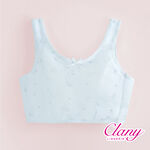 可蘭霓Clany 小貓咪冰礦涼感無鋼圈少女S-Q/2XL 學生內衣 成長型內衣  8038-51 寶寶藍 胸衣  背心, , large
