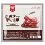 American thick cut bacon, , large