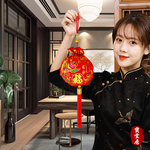 大福袋新年吊飾2入3組#110(新春過年掛飾/流蘇立體開運掛飾/開運招財/入厝/新婚室內裝飾掛件), , large