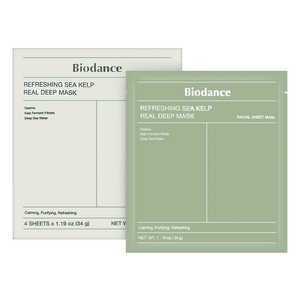 【Biodance】清爽海帶深層面膜 4片