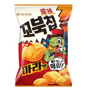 好麗友烏龜玉米脆片(麻辣味)80g克 x 1Bag包