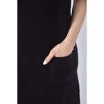 (S) 23区 Vingt trois arrondissements質感羊毛純羊毛藍色洋裝二手衣, , large