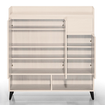 【Hampton 漢汀堡】菈雅白梧桐4尺鞋櫃, , large