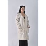 (M) 【房業涵私服】毛毛白色外套二手衣, , large