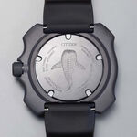 CITIZEN 星辰 PROMASTER 限量 鈦 復刻 鯨鯊 光動能200米潛水錶 BN0225-04L, , large