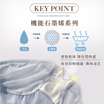 【Clany可蘭霓】戀慕時光 抑菌石墨烯蕾絲中腰M-XL內褲 柔霧藍 3035-52, , large