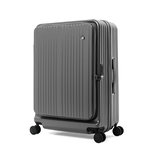 【ALLEZ】Front-Opening Luggage 29-inch Sesame Grey, , large