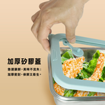 MotherGoose 鵝媽媽 醫療級316不鏽鋼可微波保鮮盒1200ml, , large