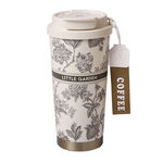日光生活青花瓷陶瓷塗層保溫杯480ml, , large