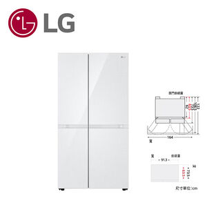 LG GL-BL62WM side by side REF 653L