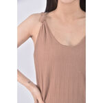 (S) rosygold韓牌質感吊帶棕色上衣二手衣, , large