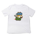 JZ TEE 柯基-自畫像 印花短袖T恤, , large