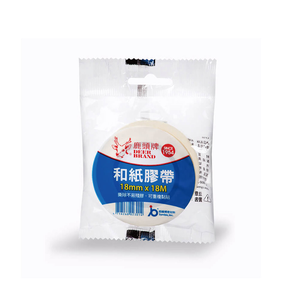 【四維】鹿頭牌 和紙膠帶 18mm X 18M 60捲/盒 CPS6