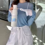 【BEDDYBEAR】BeddyBEAR Sports Insulated Water Bottle, Pepsi Sports 600ml Pastel Colors (Portable Adult), , large