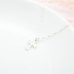 【Angel & Me】簡約 十字架 Cross s925 純銀 項鍊 生日 耶誕 情人節 禮物, , large