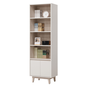 【唯熙傢俱】紀薇橡木雙色2尺書櫃