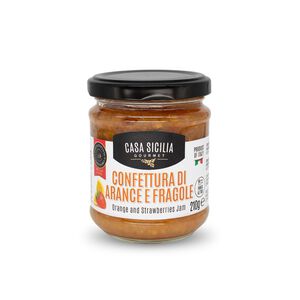 CASA SICILIA Orange  Strawberry Jam