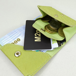 【M2nd】Ostrich Tri-fold Wallet, , large