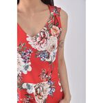 (S) vintage chic無袖紅色洋裝二手衣, , large