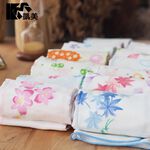 [Kaimei Cotton] 7-pack Random Excellent MIT Taiwan Made Carefully Selected High-quality Fine Gauze 2-layer Gauze Soft Towel/Scarf, , large