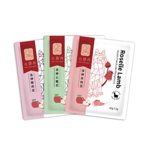 【心頭肉】貓咪洛神主食包 40g 24包入｜泌尿排毛冠軍｜貓咪最愛肉泥狀｜全齡貓主食
