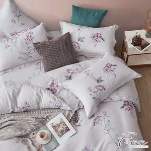 【FOCA】Luoluo Fanhua | 3M patented moisture wicking breathable antibacterial Tencel four-season quilt/cool quilt bed sheet set - double