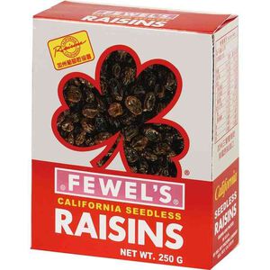 FEWELS Califorinia Seedless Raisins 250g