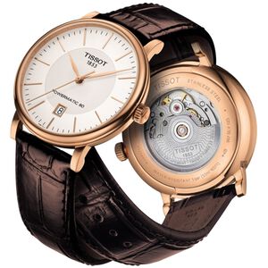 TISSOT天梭 Carson 經典機械錶-40mm T1224073603100
