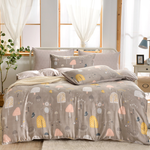 【Betrise】Children's Fun Park | C Energy Series 100% Austrian Tencel™ Light-quenched Graphene Four-piece Duvet Bedding Set-Double, , large