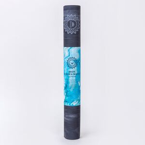 Miracle墨瑞革 台灣製隨行式天然橡膠瑜珈墊1.5mm 鐵幕離濤 附瑜珈墊專屬提袋 宅配免運
