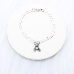 【Angel & Me】小熊 泰迪熊 s925 純銀 手鍊 腳鍊 閨蜜。百搭。經典款, , large