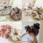 【Gulicc】古莉可 髮圈 夏季新款氣質莫蘭迪 4入髮圈組, , large