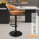 [G+ Home] No Assembly Required Comfort Lumbar Support Large Cushion High Chair - Brown Back Black (Fixed Base), , large