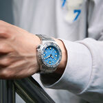 CITIZEN 星辰 PROMASTER MARINE 冰川藍 光動能200米潛水錶 BN0165-55L, , large