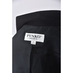 (L) pinko質感西裝羊毛純羊毛黑色外套二手衣, , large