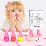 【韓國Pink Princess】粉紅之心禮盒(兒童可撕安全無毒指甲油/指甲貼/潤唇膏/腳分趾器), , large
